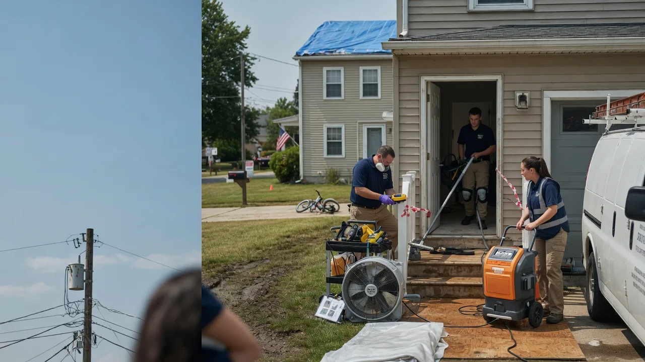 Water Damage Repair in Rowe, VA near me